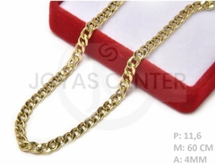 Cadena Oro 18kts Grumete Cubana Grueso 4mm 9,5 Gramos - - comprar online
