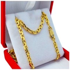 Cadena Oro 18k PARIS 12,5grs 70 Cm 3mm Hombre Gruesa Soga