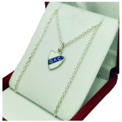Conjunto Escudo Quilmes 925 Cadena Forcet - - comprar online