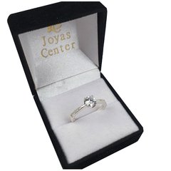 Cintillo De Compromiso Plata 925 Italiano Con Piedras Cp14 - comprar online