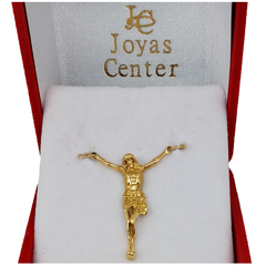 Dije Cristo Dali 2.8 Gr Oro 18k Amarillo 3cm Alto X 2cm Ancho