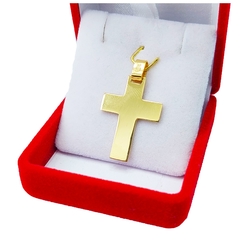 Dije de Cruz de Oro 18K de 3 Gramos en internet