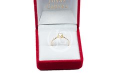Anillo Dama Con Piedra Oro 18kts - 2Grs en internet