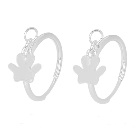 Aros Dije Huella Plata 925 2,2 Gramos Ccd1/c C1832 - comprar online