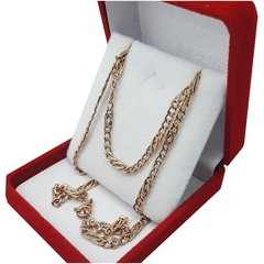 Cadena Oro 18k Rose Giuliana Y Grumet 4y1 60 Cm 6.3 Gr - comprar online