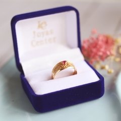 Sello Anillo Sirio Italiano Oro 18k Con Piedra 2,2 Grs - tienda online