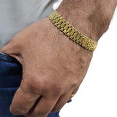 PULSERA ORO 18K ROLEX 26.5 GRS - tienda online