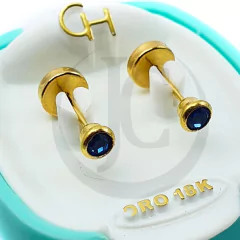 AROS ABRIDORES DE ORO 18KT MARCA CH TIC 18K #2021 51,48