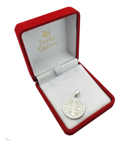 Dije Plata 925 San Benito Religioso Grande - - comprar online