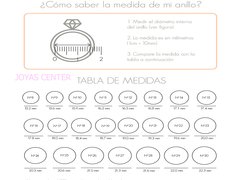 Anillo Oro 18 Kts Rulito 1,1 Grs - Joyas Center