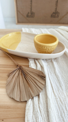 SET SUSHI - PLATO CON RECIPIENTE DE SALSA - comprar online