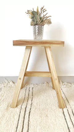 BANCO RECIBIDOR NORDICO DE ALAMO - 30 CMS - comprar online