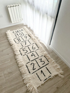 ALFOMBRA DE ALGODON RAYUELA - 60x200 CMS - comprar online