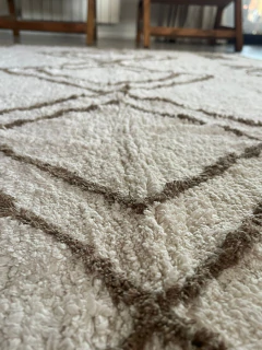 ALFOMBRA DE LA INDIA RUNAS TIERRA (ver medidas)