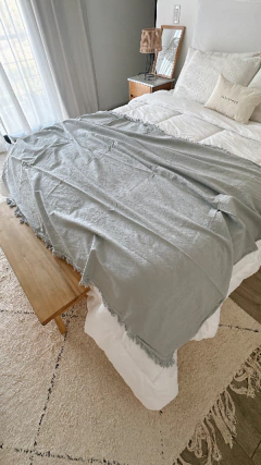 MANTA TULY TUSSOR - 150X220 CMS - tienda online