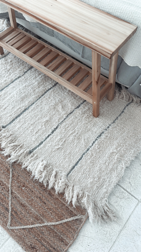 ALFOMBRA ASIA RAYA GRIS (ver medidas)
