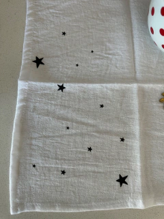 PAÑO MULTIUSO DE GASA - ESTRELLAS - 30X30 CMS - comprar online