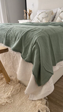 PIE DE CAMA ANI - VERDE - comprar online