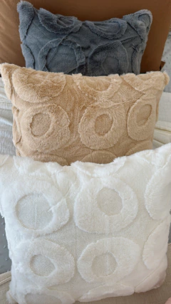 ALMOHADON CIRCULOS - 40X40 CMS - comprar online