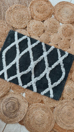 ALFOMBRA DE BAÑO ADN - AZUL - comprar online