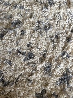 SOPHIE REDONDA CRUDO CON HILOS GRISES - 70 CMS - comprar online
