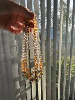 Collar GOTAS - cristales de roca