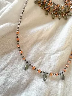 Collar GOTAS - cristales de roca - comprar online