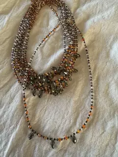 Collar GOTAS - cristales de roca en internet