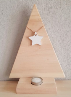 ARBOL ALAMO CON VELA DE NOCHE