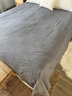 CUBRECAMA ALLEGRA GRIS TOPO - 240X250 CMS - comprar online