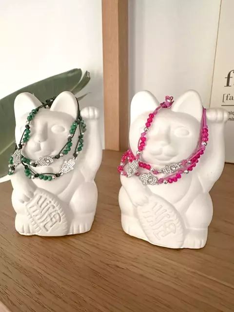 Pulsera MANO DE FATIMA - cristales