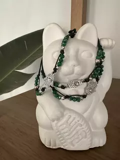 Pulsera MANO DE FATIMA - cristales en internet