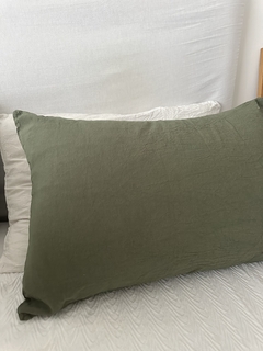 FUNDA VERDE OSCURO XL - 50X70
