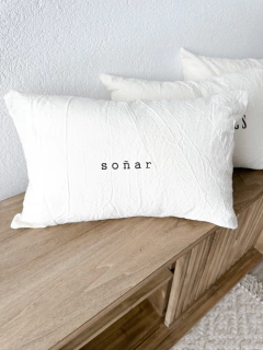 ALMOHADON TUSSOR SOÑAR - 25X40 CMS