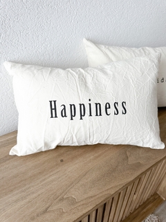 ALMOHADON TUSSOR HAPPINESS - 25X40 CMS