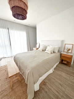 CUBRECAMA ALLEGRA CEMENTO - 240X250 CMS