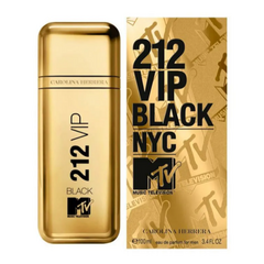 Carolina Herrera 212 VIP Black MTV EDP 100ml - comprar online