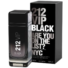 Carolina Herrera 212 VIP Black EDP 200ml - comprar online