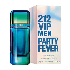 Pré-Venda Carolina Herrera 212 VIP Men Party Fever EDT 100ml na internet