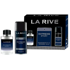 La Rive Kit Extreme Story EDT 75ml + Desodorante 150ml - comprar online