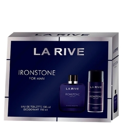 La Rive Kit Ironstone EDT 100ml + Desodorante 150ml