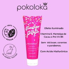 Pokoloka Morango Pop Hidratante Perfumado 240ml - comprar online