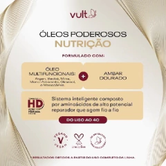 Vult Óleo Bifásico Cabelos Óleos Poderosos Nutrição 90ml - comprar online