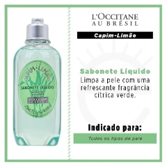 Loccitane Au Bresil Sabonete Liquido Capim Limão 250ml - comprar online