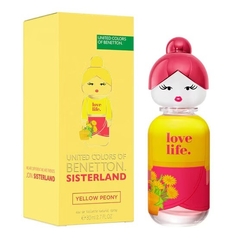 Benetton Sisterland Yellow Peony EDT 80ml - comprar online