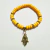Pulsera bolita de vidrio Naranja - comprar online