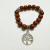 Pulsera bolita Pequena dije Arbol de la Vida - cuenta conmigo