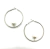 Aros argolla con perla - comprar online