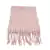 Bufandón nube liso 50x210 rosa - comprar online