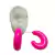 Aro chunky color fucsia